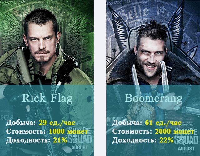 Rick Flag и Boomerang в SquadGame